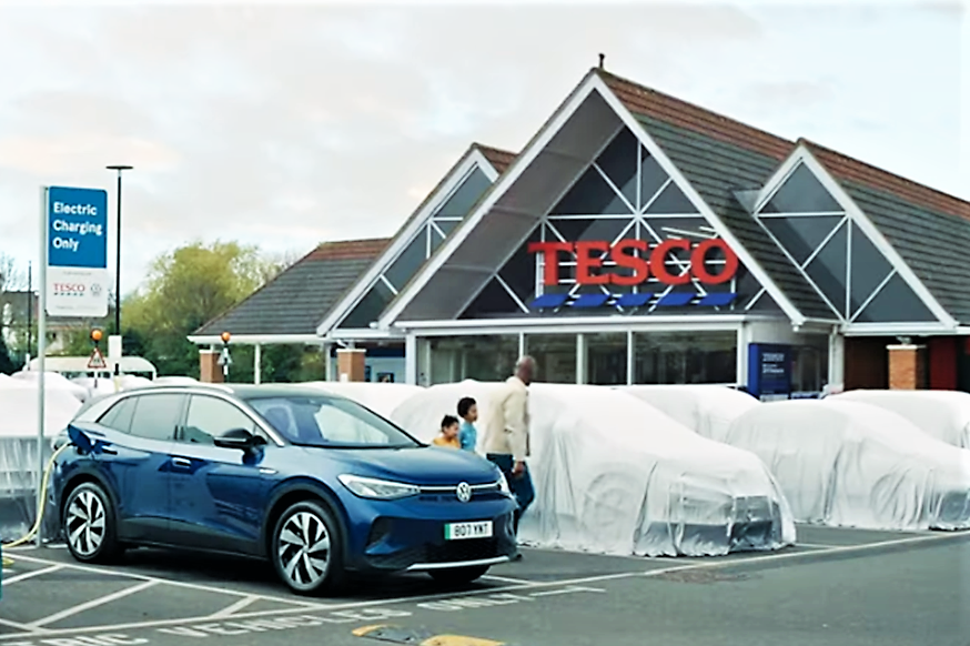 Food Industry News TESCO TARGETS 2 400 ELECTRIC CAR CHARGING POINTS BY food-industry-news-tesco-targets-2-400-electric-car-charging-points-by