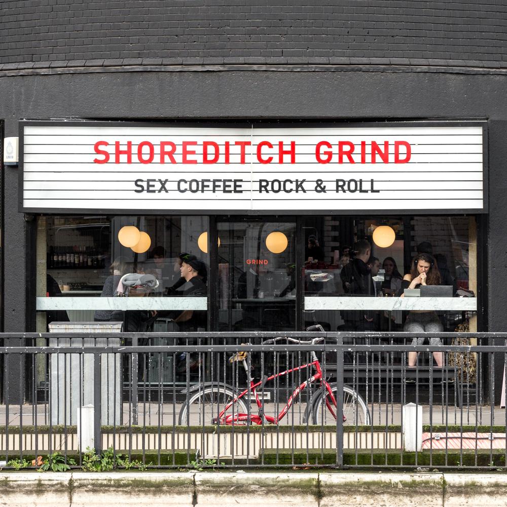 Grind store in Shoreditch, London. 