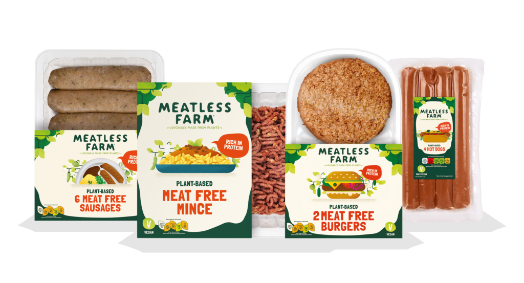 MEATLESS FARM LAUNCHES FROZEN RANGE AMID GROWTH IN DEMAND FOR PLANT-BASED FOODS