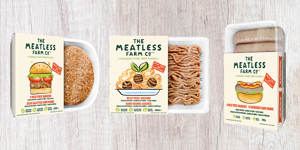 MEATLESS FARM LAUNCHES FROZEN RANGE AMID GROWTH IN DEMAND FOR PLANT-BASED FOODS