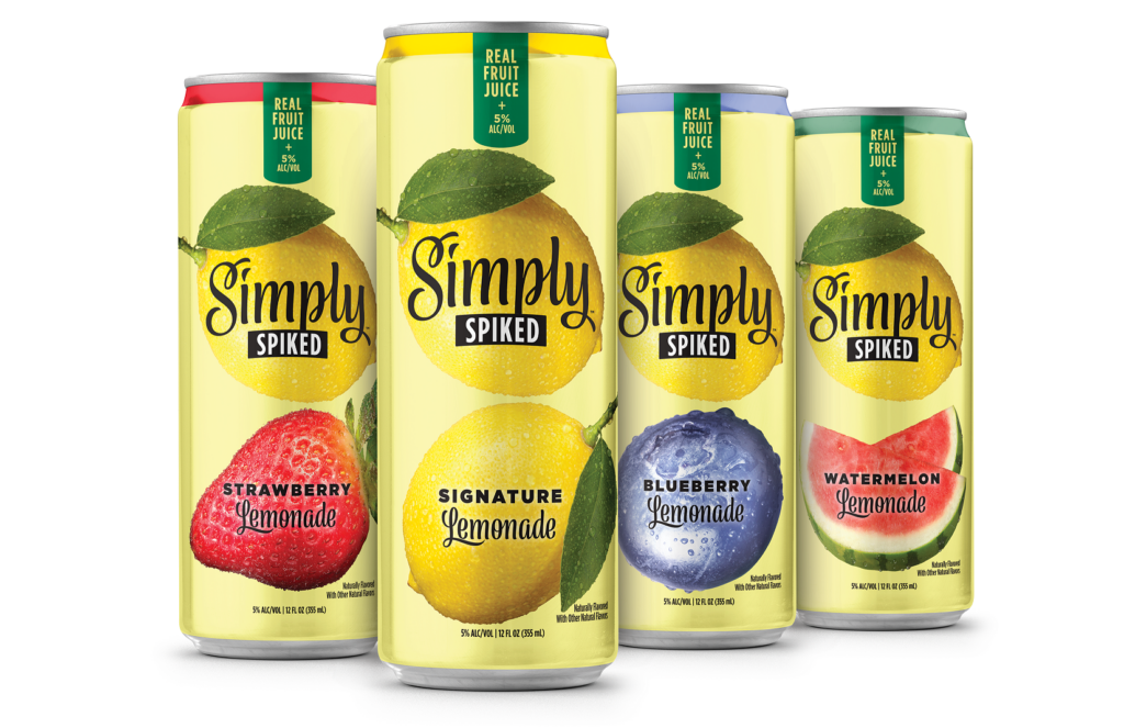 Simply Spiked Lemonade