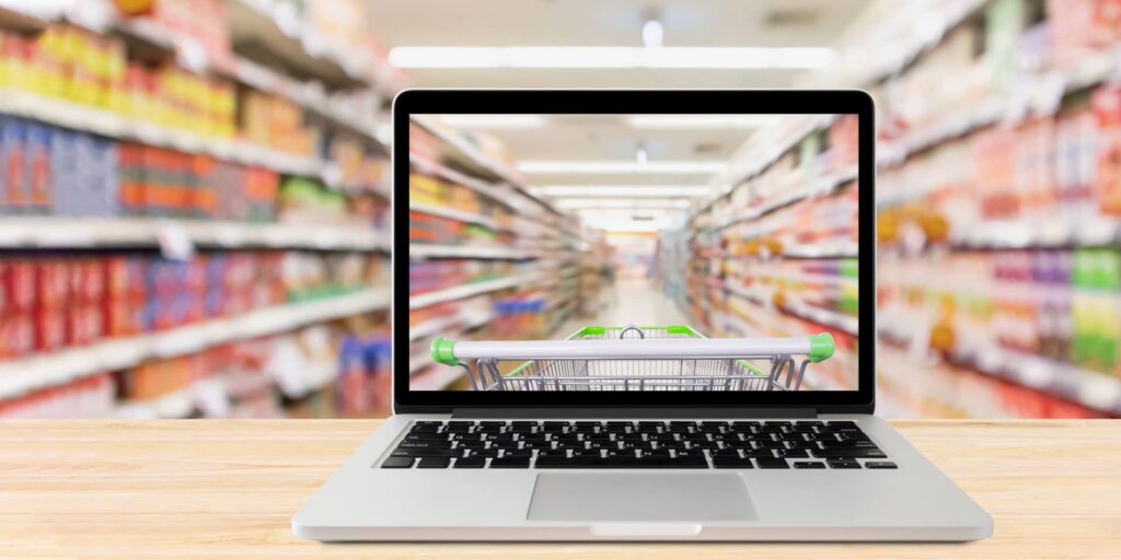 CORESIGHT RESEARCH REPORT FINDS A DIP IN ONLINE GROCERY SHOPPING