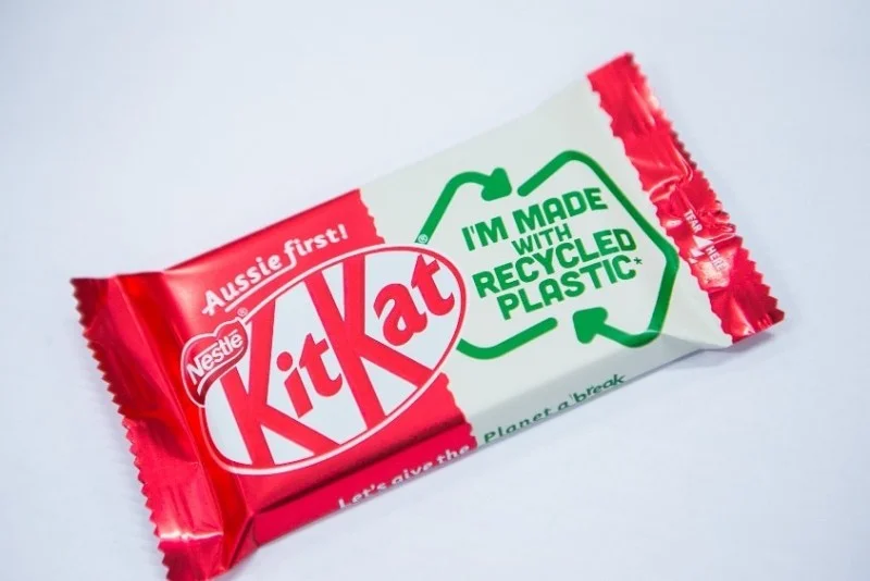 KITKAT GOES ECO-FRIENDLY IN AUSTRALIA WITH 30% RECYCLED MATERIAL IN PACKAGING