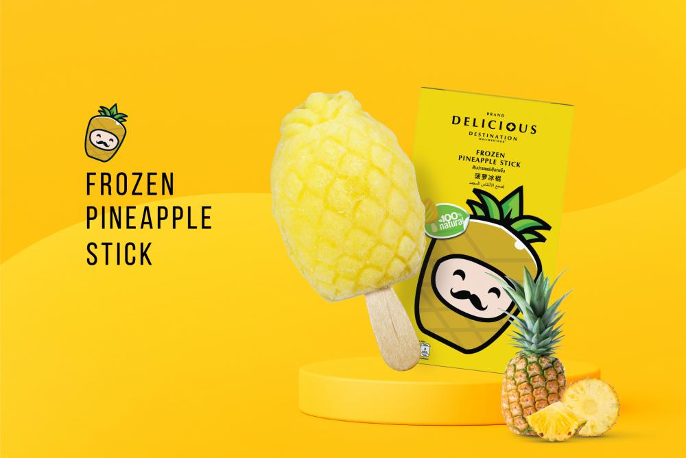 Premium frozen fruit courtesy of Delicious 