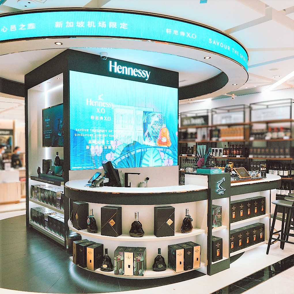 Hennessy unveils X.O pop-up at Changi Airport - Inside Retail Asia